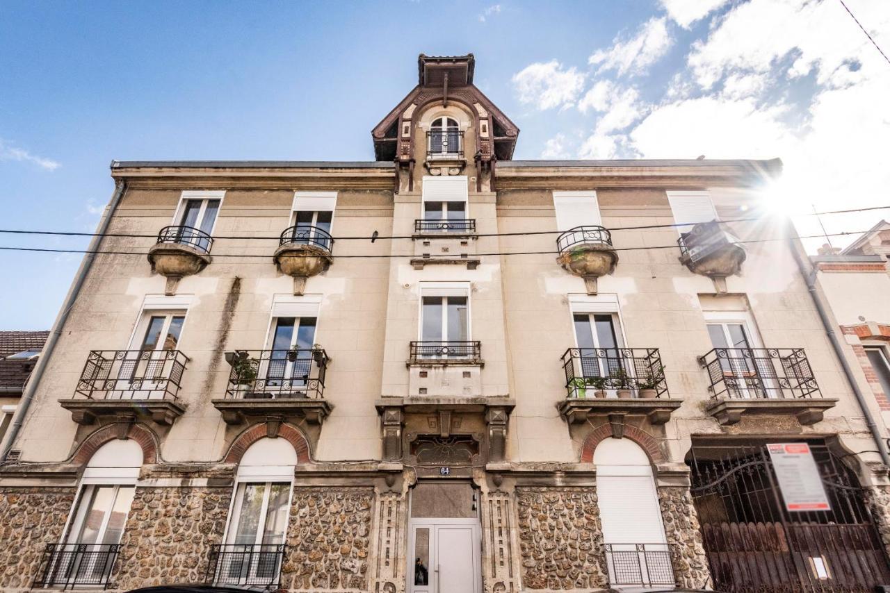Appartement Cosy A 10 Min A Pieds De La Gare Reims Zewnętrze zdjęcie